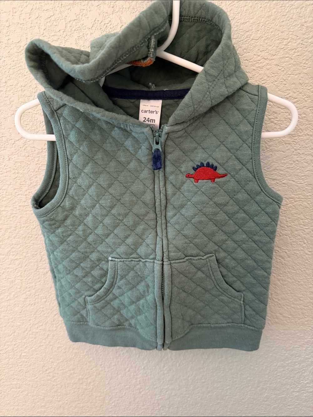 Carter's Baby Boy 24 month Dino Vest